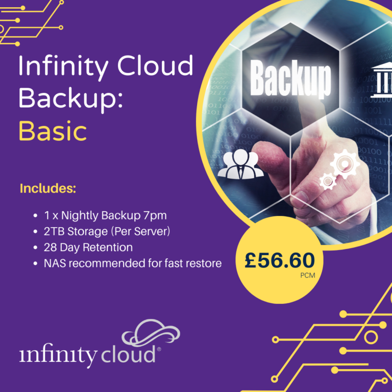 Infinity Cloud Backup Basic