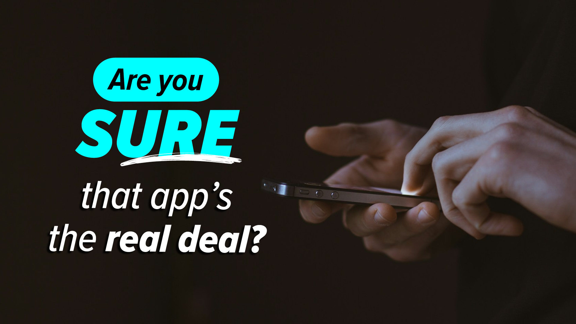 Beware fake apps containing malware